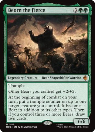 Beorn the Fierce (HOB-119) [The Hobbit] Foil