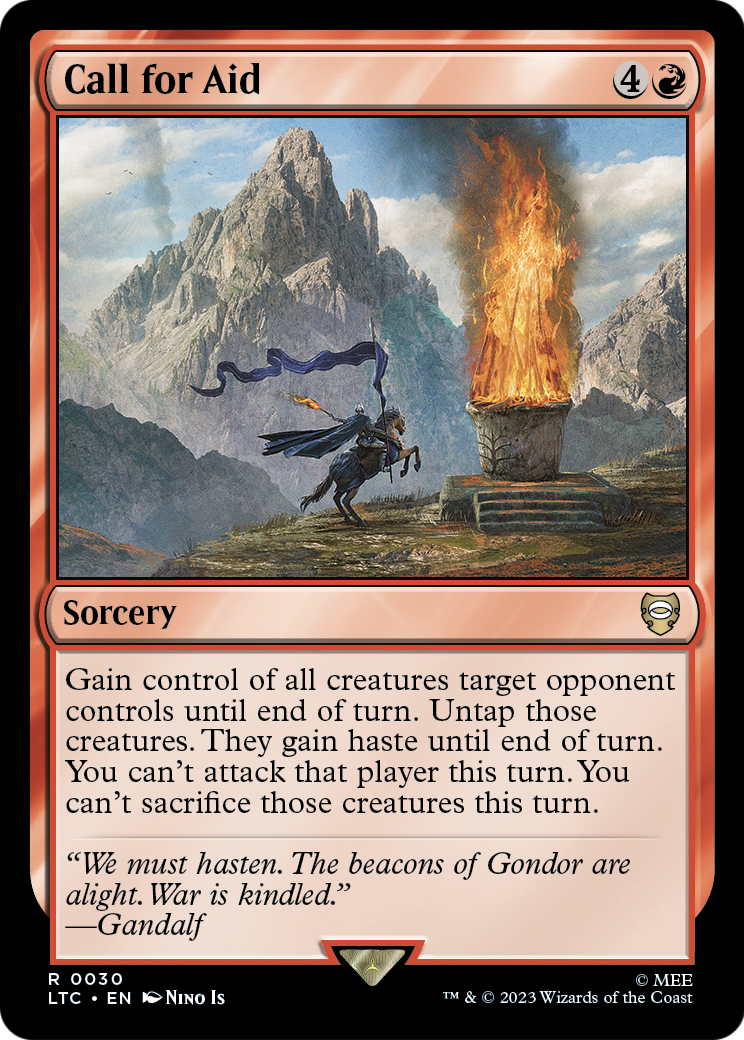 Call for Aid (LTC-030) [Tales of Middle-earth Commander]