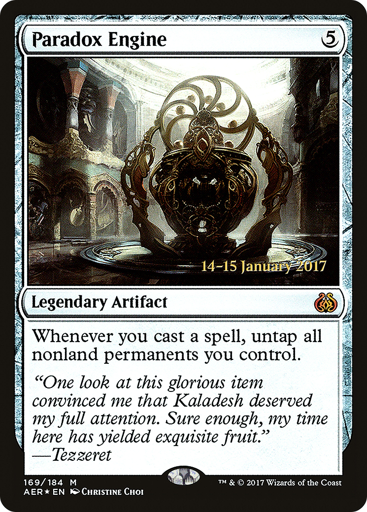 Paradox Engine (PRE-169S) [Aether Revolt Promos] Foil