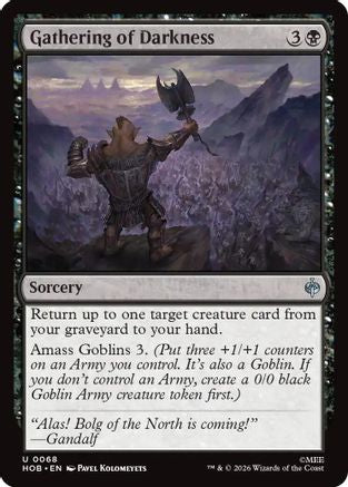 Gathering of Darkness (HOB-068) [The Hobbit]