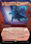 Last Light of Durin's Day (Showcase) (HOB-228) [The Hobbit] Foil