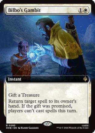 Bilbo's Gambit (Extended Art) (HOB-285) [The Hobbit] Foil