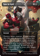 Saw in Half (SLD-1755) [Secret Lair Drop] (Borderless)