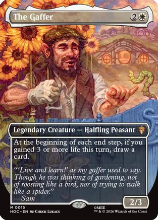 The Gaffer (Borderless) (HOC-015) [The Hobbit: Eternal-Legal] Foil
