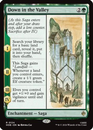Down in the Valley (HOB-124) [The Hobbit] Foil