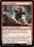 Dwarven Mauler (HOB-095) [The Hobbit] Foil