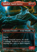 Gandalf, Spark Starter (Borderless) (HOB-203) [The Hobbit] Foil
