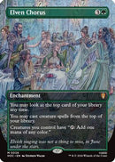 Elven Chorus (Borderless) (HOC-026) [The Hobbit: Eternal-Legal] Foil