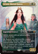 Arwen, Mortal Queen (Borderless) (HOC-030) [The Hobbit: Eternal-Legal] Foil