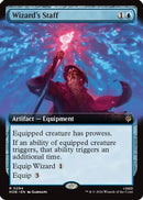 Wizard's Staff (Extended Art) (HOB-294) [The Hobbit] Foil