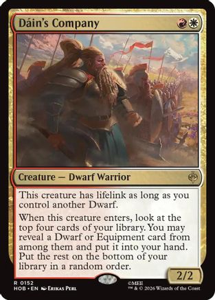 Dain's Company (HOB-152) [The Hobbit] Foil
