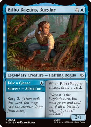 Bilbo Baggins, Burglar (HOB-034) [The Hobbit]