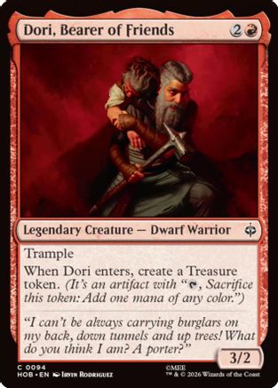 Dori, Bearer of Friends (HOB-094) [The Hobbit] Foil