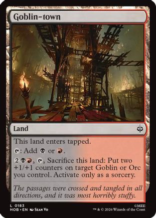 Goblin-town (HOB-183) [The Hobbit]