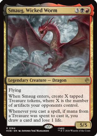 Smaug, Wicked Worm (HOB-164) [The Hobbit] Foil