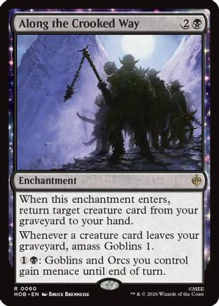 Along the Crooked Way (HOB-060) [The Hobbit] Foil