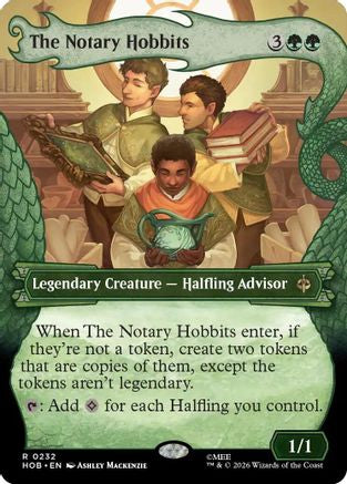 The Notary Hobbits (Showcase) (HOB-232) [The Hobbit] Foil