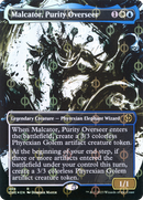 Malcator, Purity Overseer (ONE-468) [Phyrexia: All Will Be One]: (Showcase) (Borderless) Foil