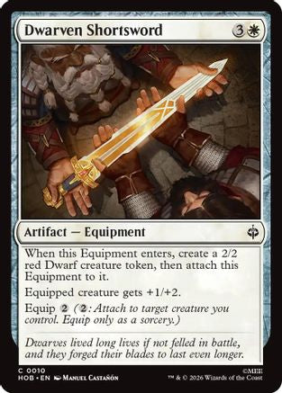 Dwarven Shortsword (HOB-010) [The Hobbit]
