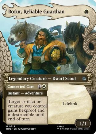Bofur, Reliable Guardian (Showcase) (HOB-215) [The Hobbit] Foil