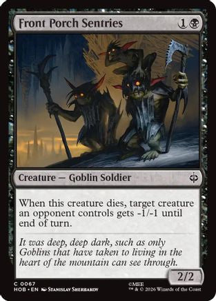 Front Porch Sentries (HOB-067) [The Hobbit]