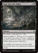 Rage into the Valley (HOB-079) [The Hobbit] Foil