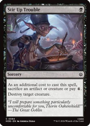 Stir Up Trouble (HOB-084) [The Hobbit] Foil