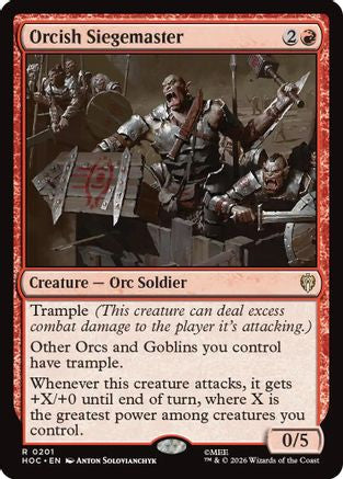 Orcish Siegemaster (HOC-201) [The Hobbit: Eternal-Legal]