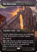 The Black Gate (Borderless) (HOC-047) [The Hobbit: Eternal-Legal] Foil