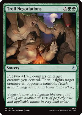 Troll Negotiations (HOB-138) [The Hobbit] Foil