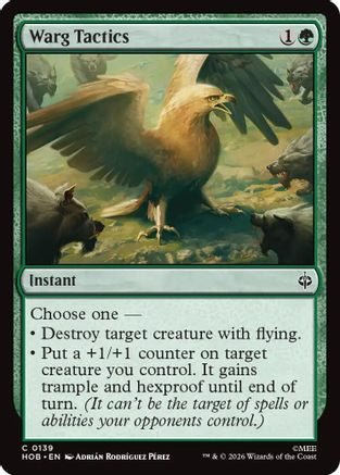 Warg Tactics (HOB-139) [The Hobbit] Foil