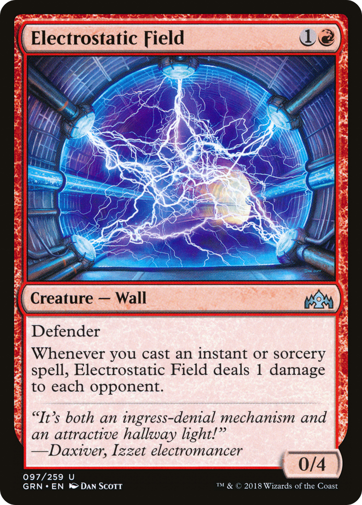 Electrostatic Field (GRN-097) [Guilds of Ravnica] Foil