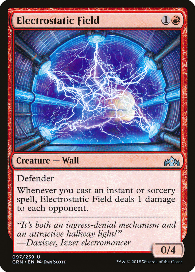 Electrostatic Field (GRN-097) [Guilds of Ravnica]