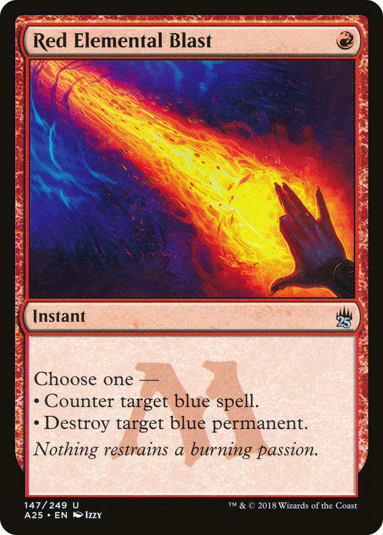 Red Elemental Blast (A25-147) [Masters 25]
