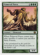 Primeval Force (8ED-273) [8th Edition] Foil