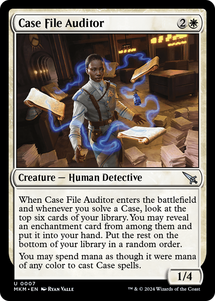 Case File Auditor (MKM-007) [Murders at Karlov Manor] Foil