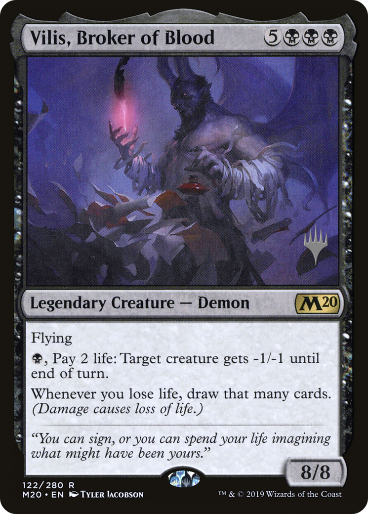 Vilis, Broker of Blood (PPM20-122P) [Core Set 2020 Promos]