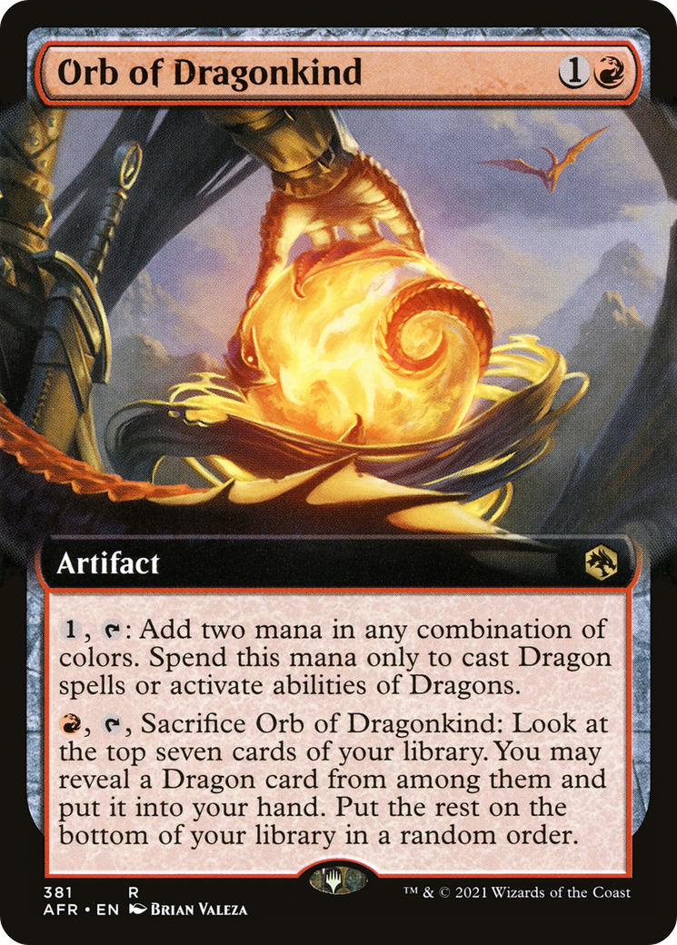 Orb of Dragonkind (Extended Art) (AFR-381) [Adventures in the Forgotten Realms]