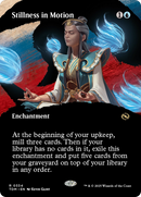 Stillness in Motion (TDM-334) [Tarkir: Dragonstorm]: (Showcase, enchantment) (Borderless)