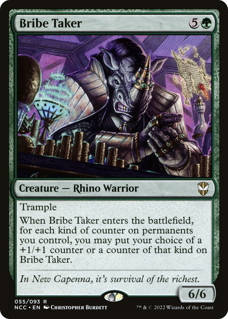 Bribe Taker (NCC-055) [New Capenna Commander]