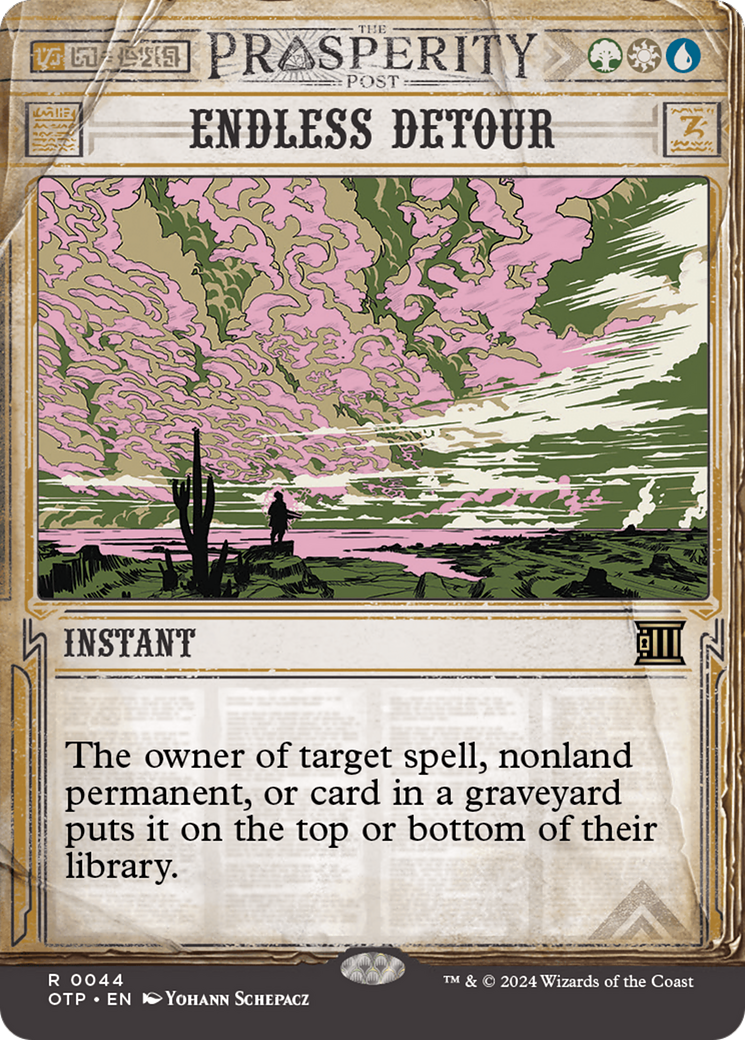 Endless Detour (OTP-044) [Breaking News]: (Showcase) (Borderless)