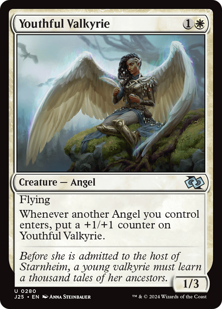 Youthful Valkyrie (J25-280) [Foundations Jumpstart]
