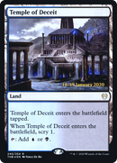 Temple of Deceit (PRE-245S) [Theros Beyond Death Promos] Foil