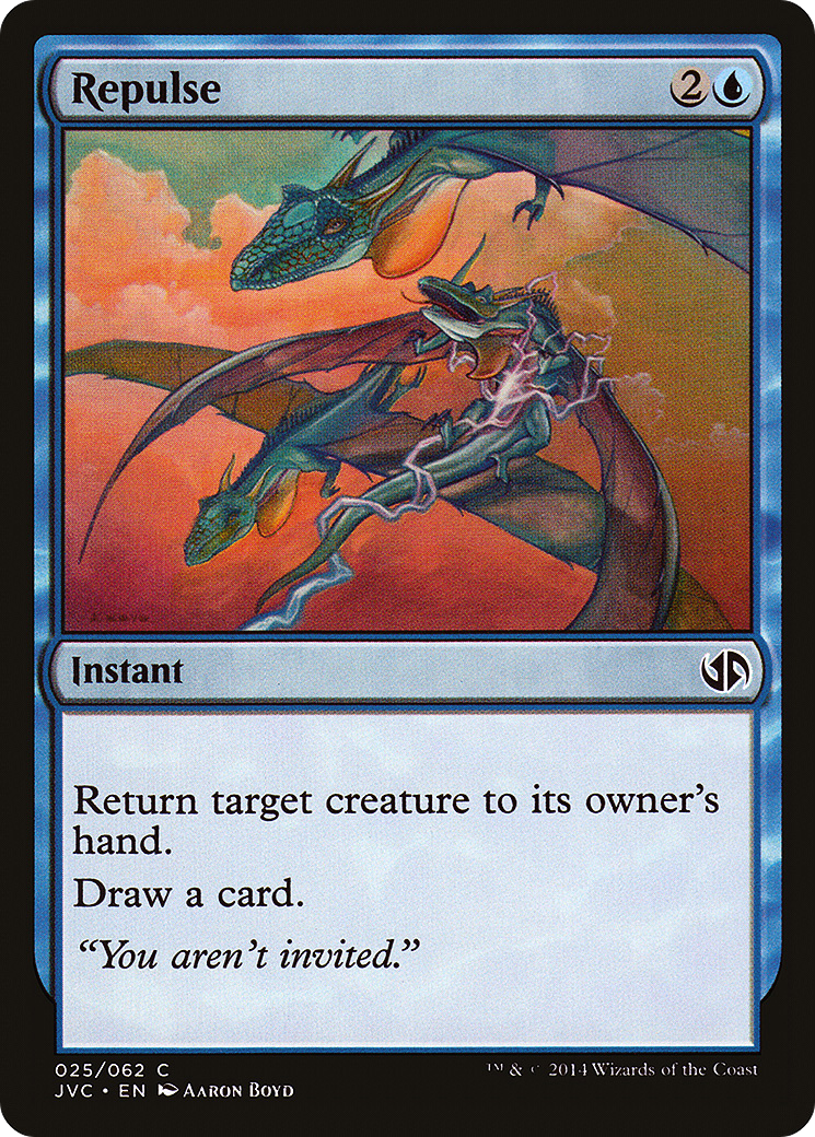 Repulse (DD3-025) [Duel Decks Anthology: Jace vs. Chandra]
