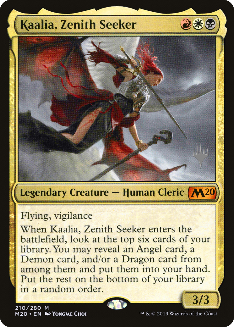 Kaalia, Zenith Seeker (PPM20-210P) [Promo Pack: Core Set 2020 Promos]