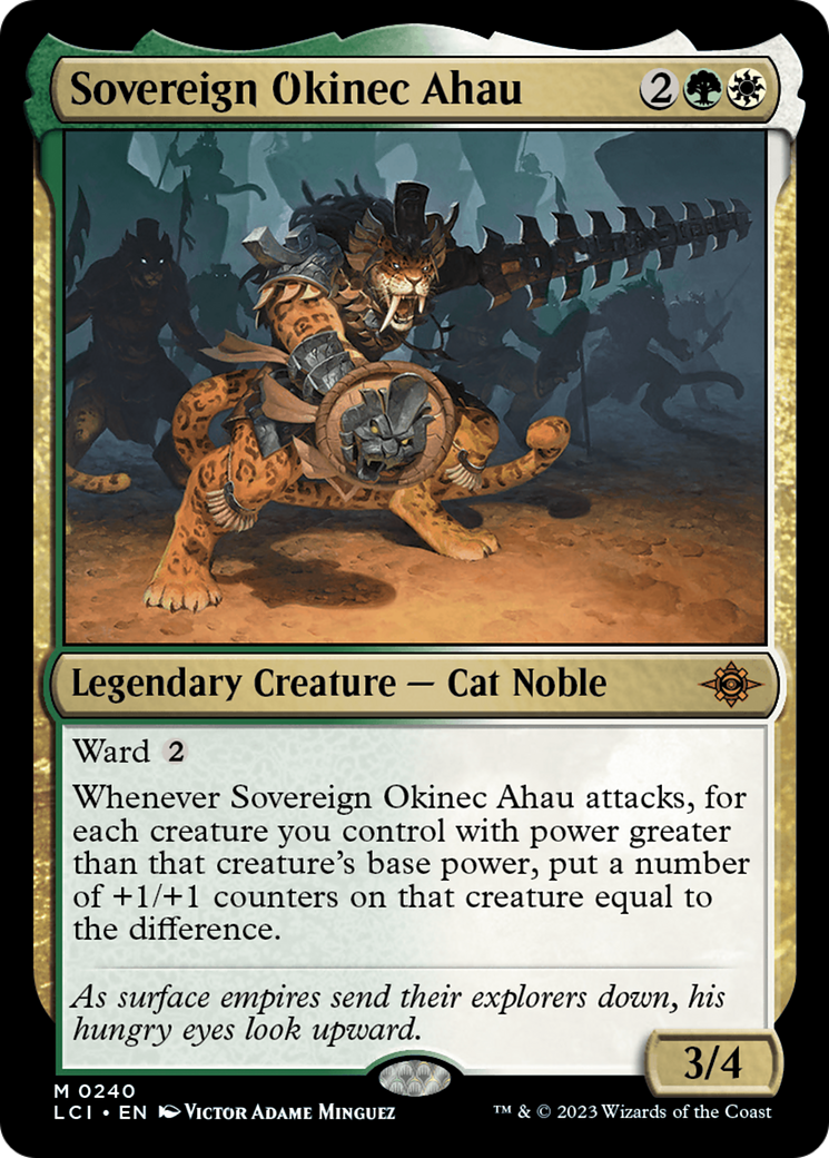 Sovereign Okinec Ahau (LCI-240) [The Lost Caverns of Ixalan] Foil