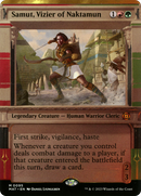 Samut, Vizier of Naktamun (MAT-095) [March of the Machine: The Aftermath]: (Showcase) (Borderless) Foil