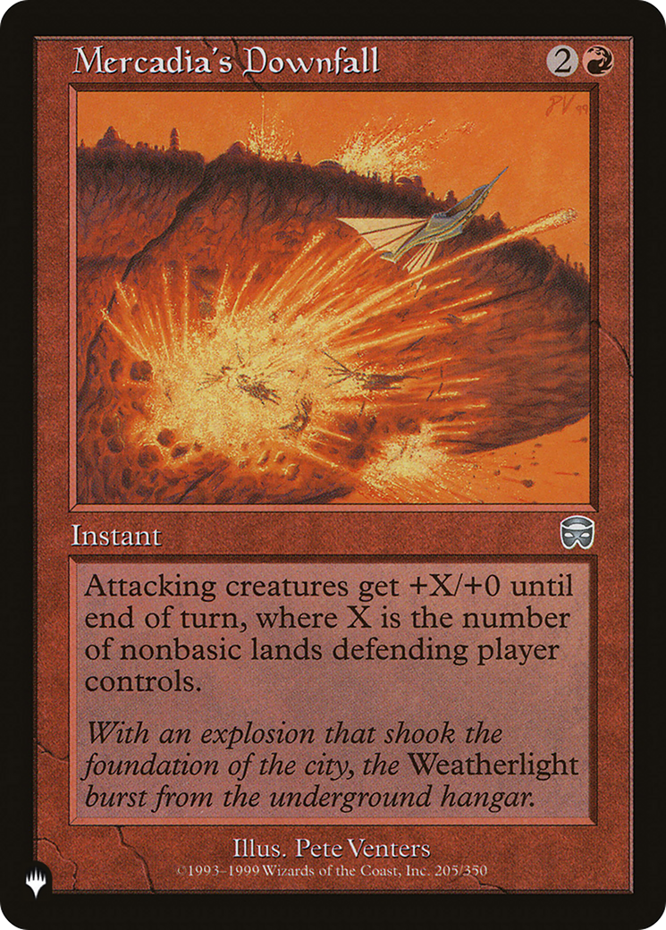 Mercadia's Downfall (LIST-MMQ-205) [The List]