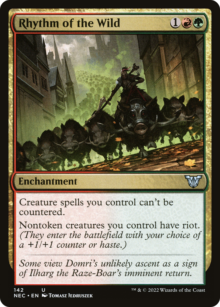 Rhythm of the Wild (NEC-142) [Neon Dynasty Commander]