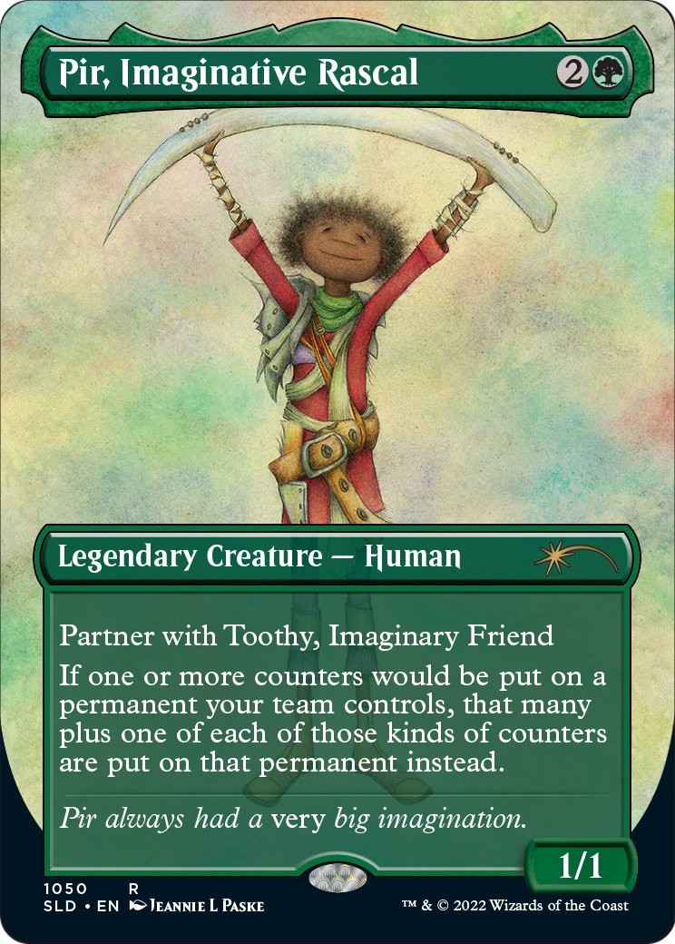 Pir, Imaginative Rascal (Borderless) (SLD-1050) (Borderless) [Secret Lair Drop]